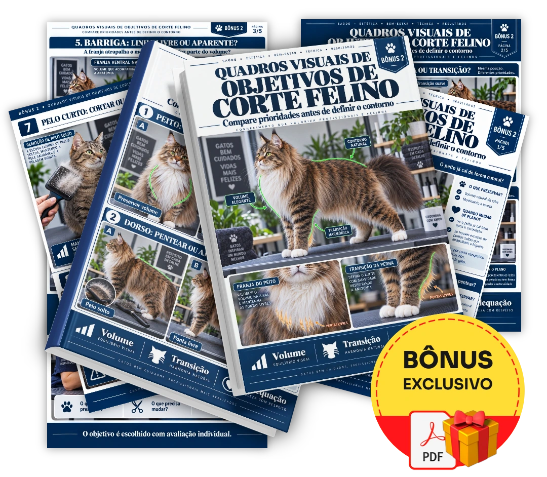 Quadros Visuais de Objetivos de Corte Felino